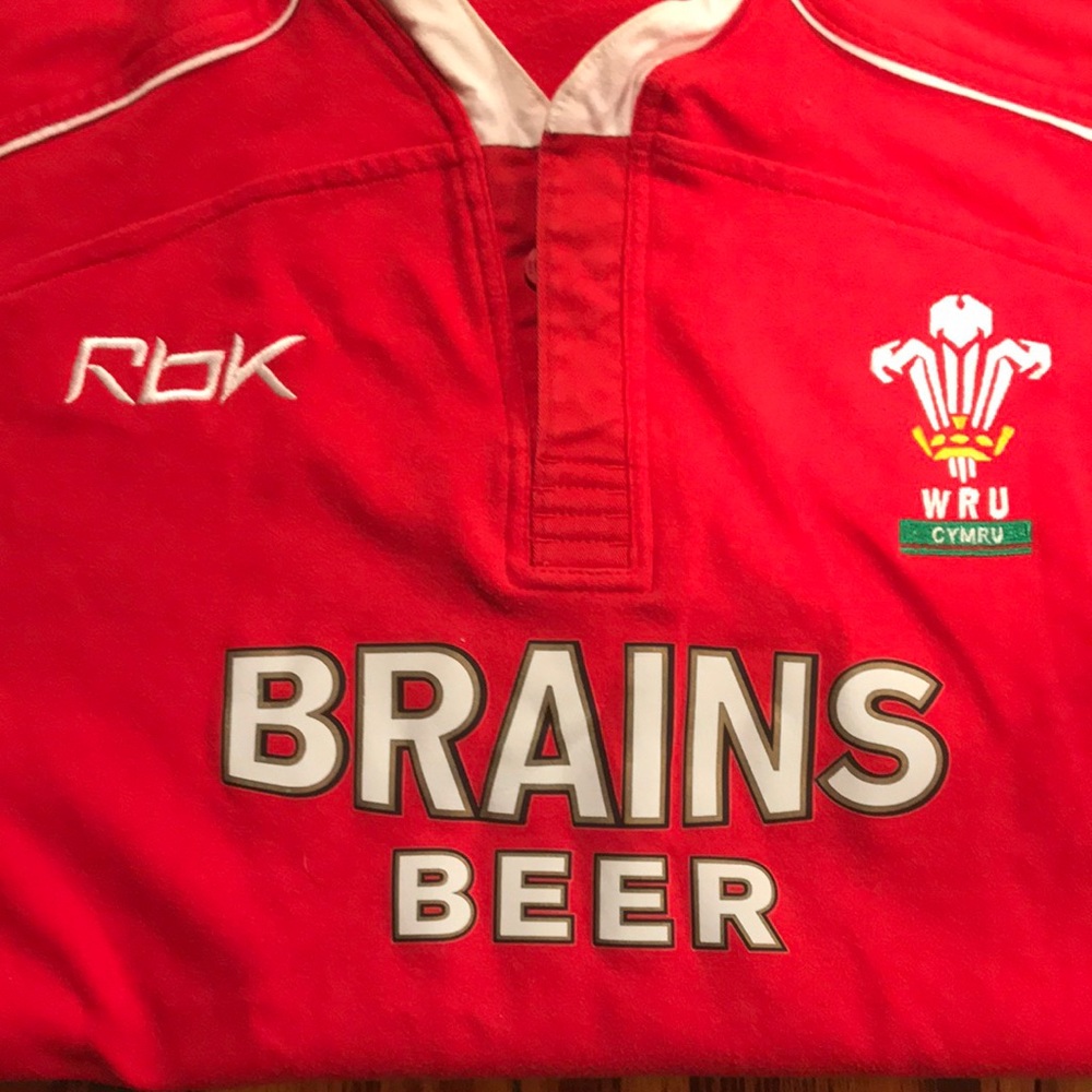 Brains Beer Reebok Jersey (RED!!)
